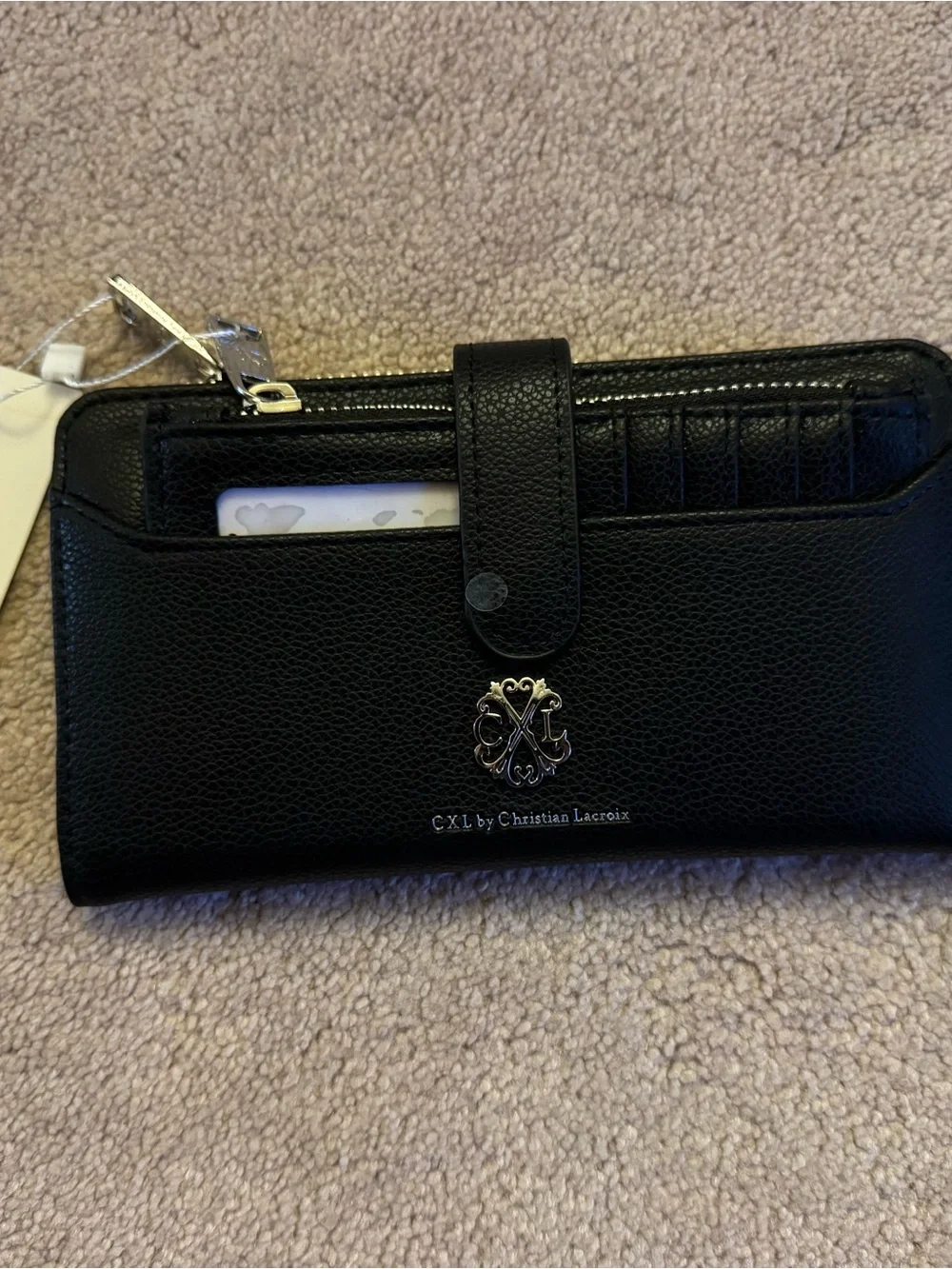 Christian Lacroix Black Wallet